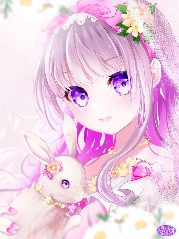 Anime Waifus on Twitter ""Rabbit and girl [Original]" Post https//t