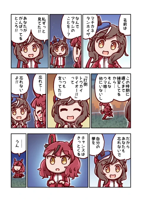 ナイスネイチャとマチカネタンホイザ 