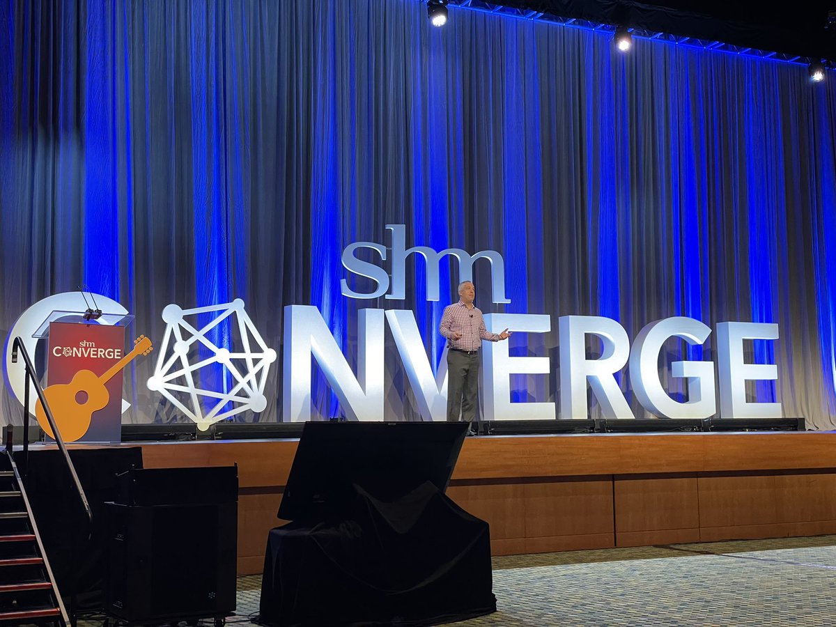 Society of Hospital Medicine (@societyhospmed) on Twitter photo The final day of #SHMConverge is here! 🥳 We hope you are enjoying this amazing reunion of hospitalists.
Time for Dr. Mark Shapiro to talk about “The Moment Before Our Future.” Let’s get in the moment with <a href="/ETSshow/">Mark Shapiro, MD</a>! The final day of #SHMConverge is here! 🥳 We hope you are enjoying this amazing reunion of hospitalists.
Time for Dr. Mark Shapiro to talk about “The Moment Before Our Future.” Let’s get in the moment with <a href="/ETSshow/">Mark Shapiro, MD</a>!