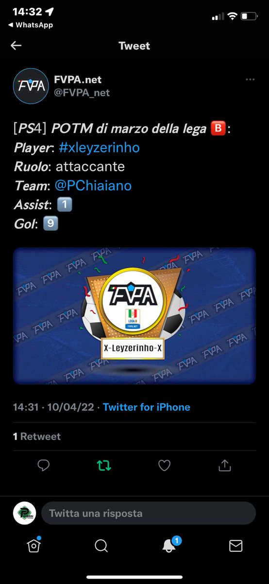 Giuliano D'alterio tweet media