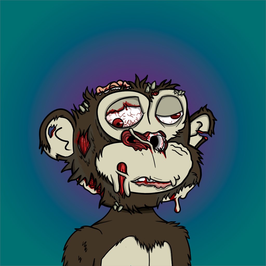 DDApeClub's tweet image. We called in a degenerate shaman to try and ressurect some of our dead & burned apes. Not the result we expected. But hey. If he works for $BREAD we aren't complaining...