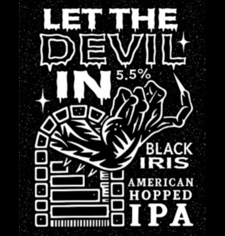 Muttley1968A's tweet photo. Nice little American IPA from @BlackIrisBrewer #LettheDevilIn 👍🏻🍺  at the @keanshead https://t.co/tTynGqvD4K