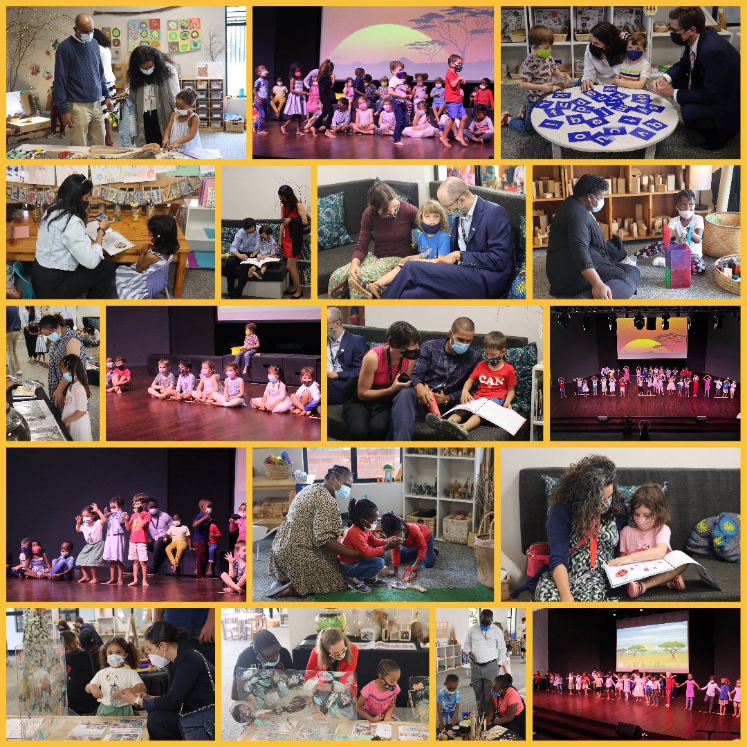 AISLusaka's tweet photo. Last week, our ELC students at #AISLusaka had the opportunity to showcase their creativity and share their learning with their parents back in the classroom as part of their Celebration of Learning. #AISLlearns #AISLInTheClassroom #AISLArts https://t.co/0lRSvgdK7S