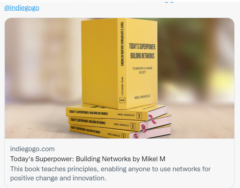 <a href="/_bezsi/">S</a> <a href="/mikelmangold_/">Mikel Mangold</a> <a href="/MattiaCaruson/">mattiamarco</a> <a href="/jotka/">Jutta Klauer</a> <a href="/KYepitsme/">Karin.yepitsme</a> <a href="/SuzartK/">Kiliana Suzart</a> @LeloBurti Today's Superpower: Building Networks (And so true btw. The world has changed. And that's the reason corporates struggle being innovative and changing. Today's managers don't have Superpowers. They have been selected by following chains of commands, and not by having followers).