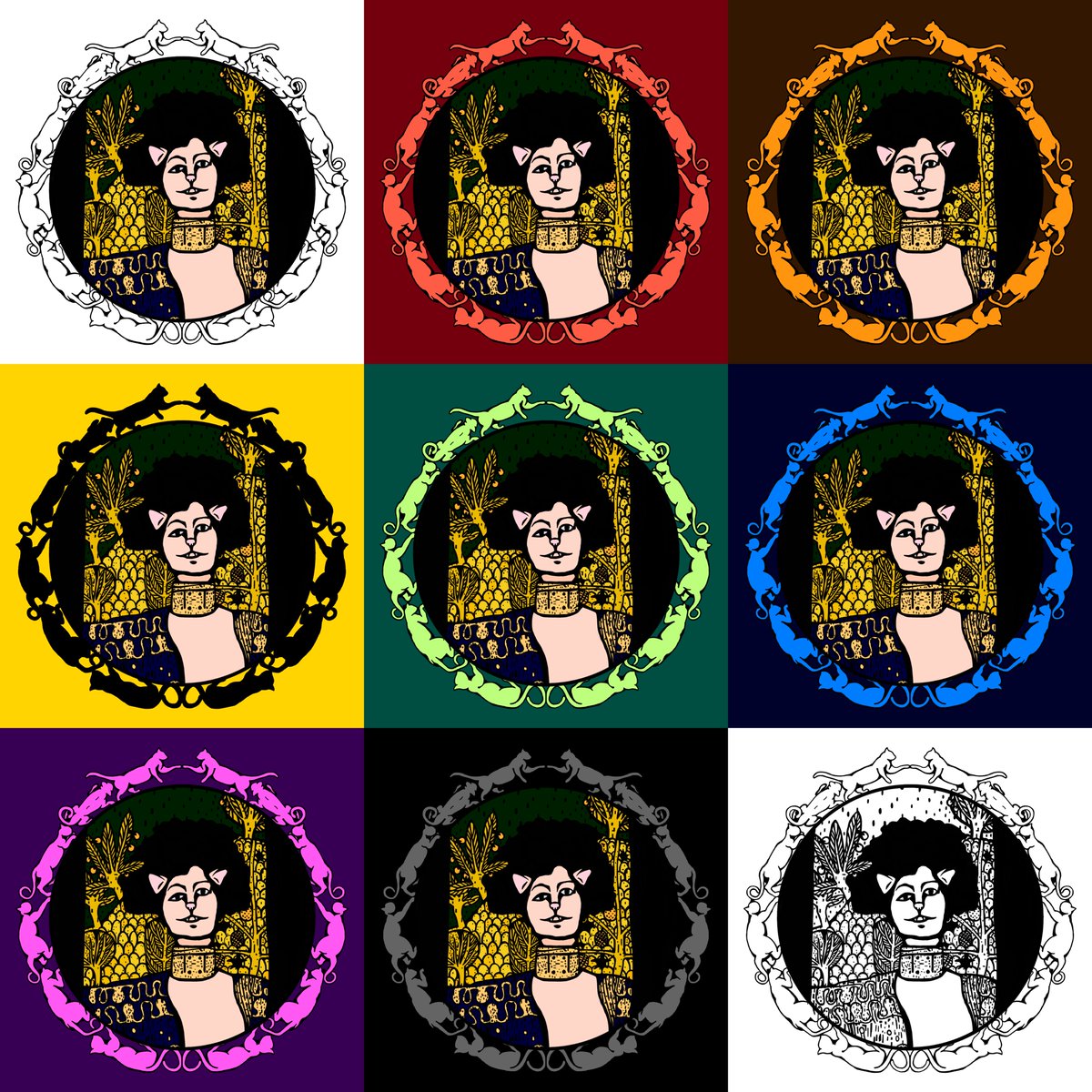 Judith Klimt
Plz LIKE and RT :)))

#nftart #NFTartist #cats #catart #Klimt