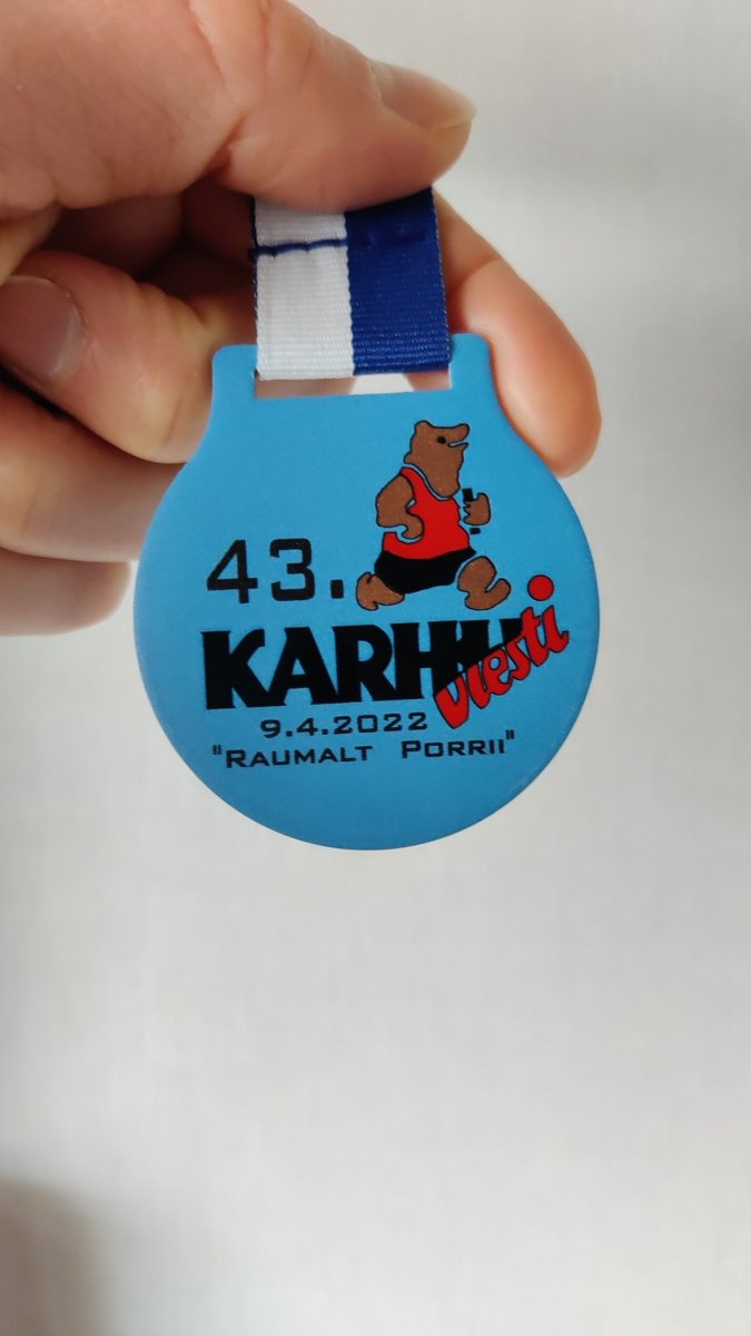 MariaKosunen's tweet photo. Osallistuttiin eilen työntekijöiden kanssa 43. Karhuviestiin Raumalta Poriin. Meillä oli tosi hauska päivä! Toivottavasti tällaisia tapahtumia tulisi arjen piristykseksi jatkossakin.
#teamksmeurajoenportti #karhuviesti #raumaltporrii https://t.co/zJMvh1hSsy