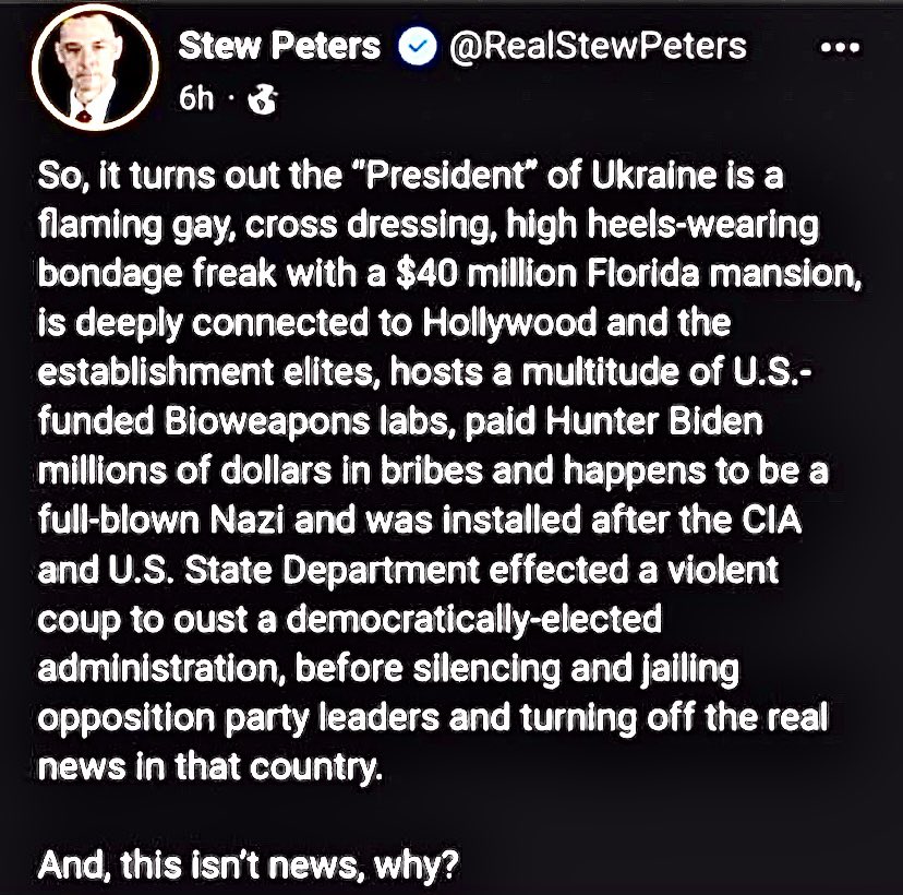 WOW! He said it all!