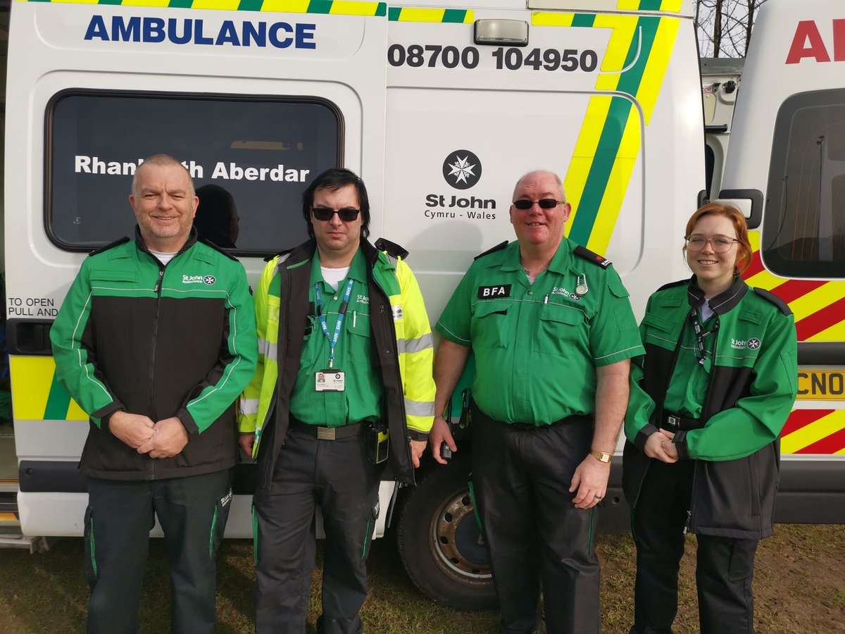 Team Tylorstown up early! Early start here in Penrhys. 72 mini rugby games to go!! #mystjohnday <a href="/SJACChiefVol/">Chief Commissioner - St John Ambulance Cymru</a> <a href="/stjohncymru/">St John Ambulance Cymru</a>