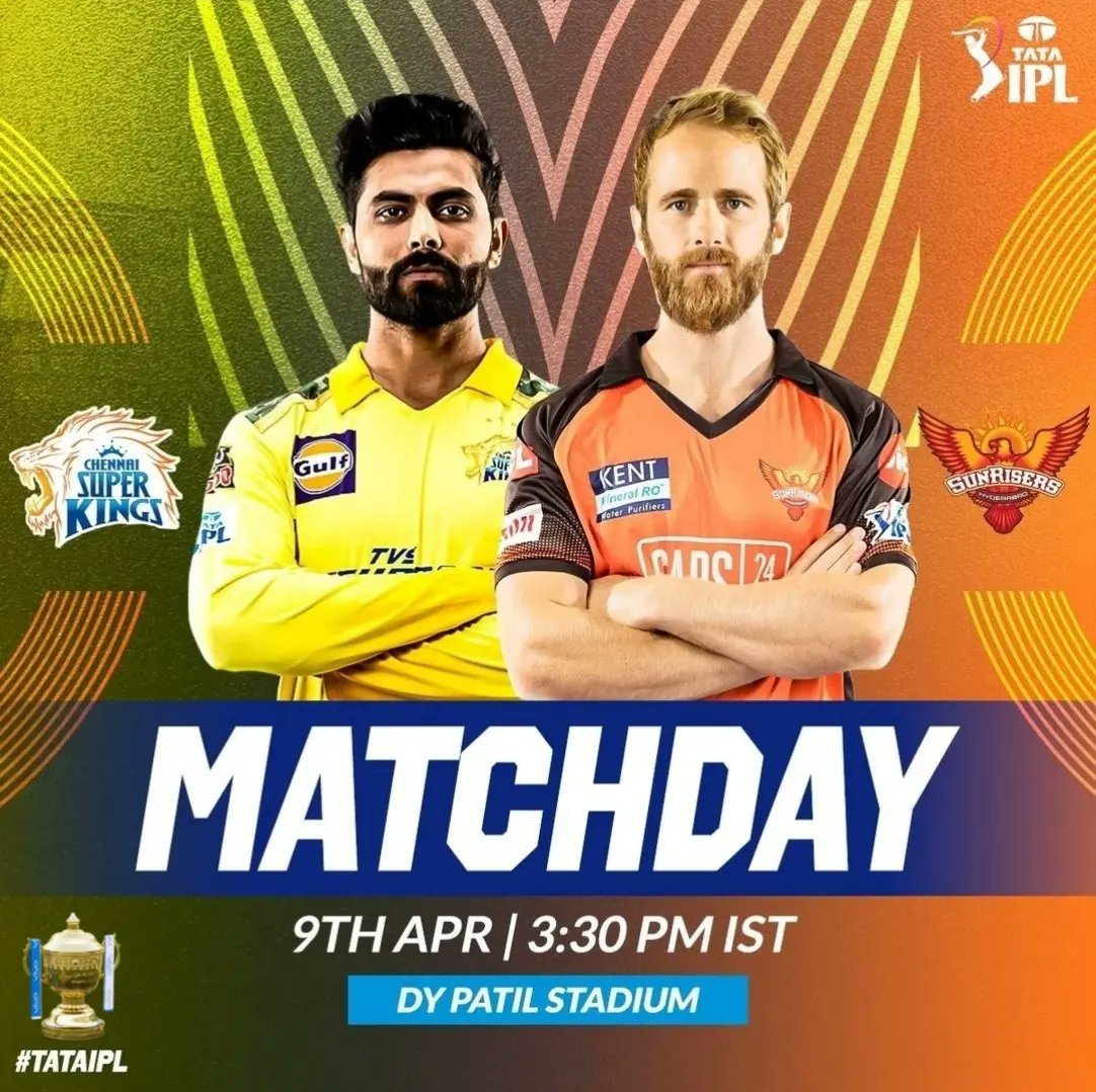 SportsRAEx's tweet photo. 1️⃣5️⃣ Day #TATAIPL 2022 👉 1️⃣7️⃣ Match
@ChennaiIPL vs @SunRisers
#CSK 1️⃣5️⃣4️⃣/7 (20)
#SRH 1️⃣5️⃣5️⃣/2 (17.4)
🏆 SRH won by 8️⃣ wkts 👏
👏 Player of the Match 👏 @IamAbhiSharma4 🏏 7️⃣5️⃣ (50) 05//03
#SRH 🤩 Won 1 &
#PBKS 😬 Lost all 4️⃣ Matches
#GTVSPBKS #PBKSvsGT #GTTeam #PBKSTeam https://t.co/4P0esTrBtl