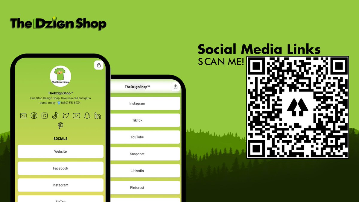 TheDzignShop's tweet photo. Get access to all of our social media accounts all in one place! Make sure to follow us on your most active social platform. #GetYourDzign🟢

🔗https://t.co/H3DnzZeKVX https://t.co/25UyNgZf9a