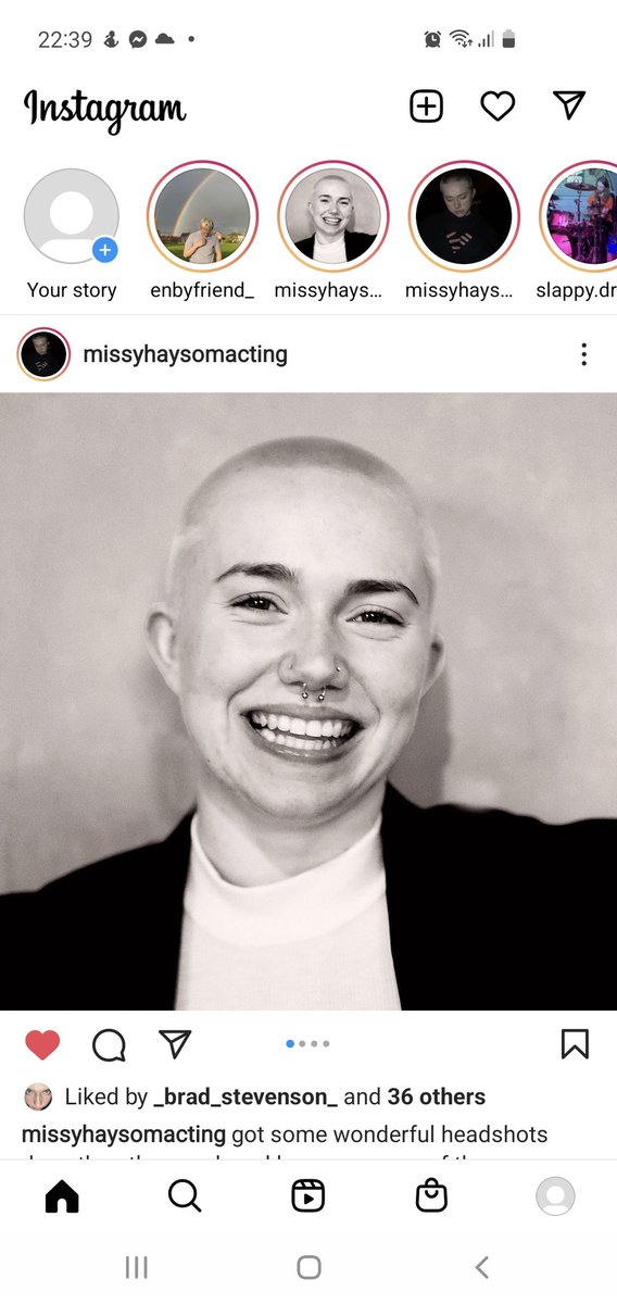 My amazing child @missyhaysomm Who wouldn't want their's as a face for any product or campaign? 
Beautiful inside and out ❤
#nonbinary #acceptance #LGBTQ #love #beauty