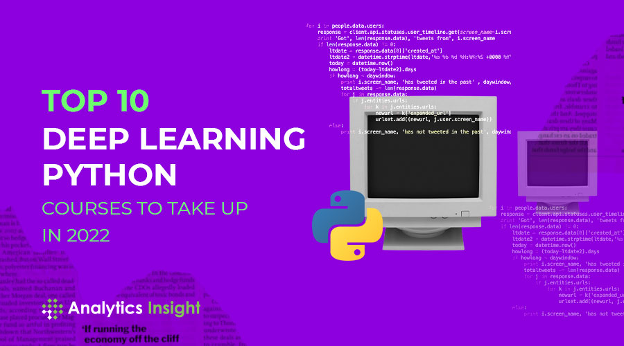 analyticsinme's tweet photo. Top 10 Deep Learning Python Courses to Take Up in 2022
https://t.co/u5wREdwEuR
#DeepLearningPythonCourses #DeepLearningPython #BestDeepLearningCoursesPython #MachineLearninginPython #ProgrammingLanguage #AI #AINews #AnalyticsIsnight #AnalyticsInsightMagazine https://t.co/ydIGZAIoLh