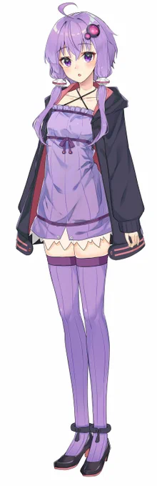 ゆかりさん足先まで体描けました 