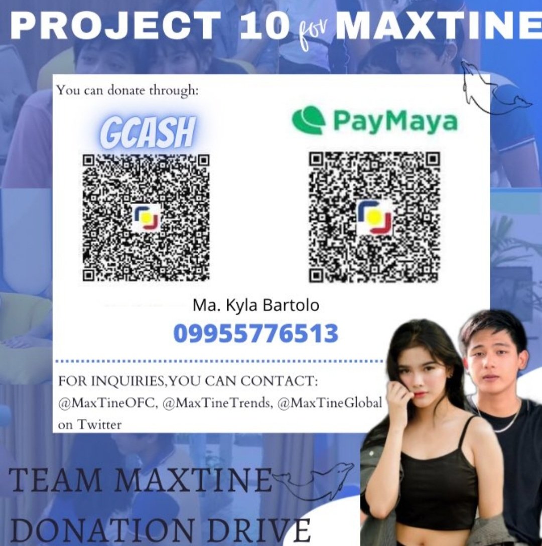 MaxTineGlobal's tweet photo. Wouldn't it be nice to see Maxine and Dustine wear the blue blazer for the Teens Top 2? 

You, yes you! You can help them by sharing little amount from your pockets! 💙

Retweeting is also a big help to reach wider audience!

#MaxTine
#MaxineTrinidad | #DustineMayores https://t.co/37AjOVAjsZ