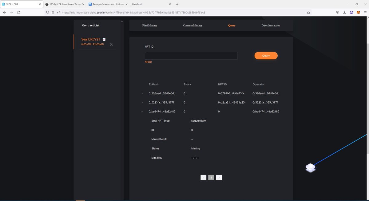 🦭I have participated in SEOR &amp; Moonbeam Joint Test Campaign for SEOR-LCDP Moonbeam Testnet: Moonbase Alpha

⬇️Come join in us to get the POAP reward

🔗Link: medium.com/@SEOR/seor-moo…

🟦<a href="/SEOR001/">SEOR Network</a> <a href="/MoonbeamNetwork/">Moonbeam</a>

🟦#SEOR #Moonbeam #GLMR #Web3