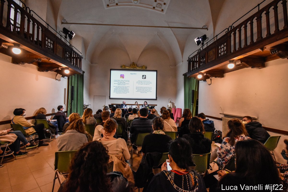erika_marzano's tweet photo. The bottom line is should a publisher produce content that belongs both to TikTok and Instagram Reels?

It was an unusual panel in an unusual setting: all participants wore FFP2 masks - in fact, the whole festival was very strict about COVID prevention. https://t.co/BNPAUtP6an
