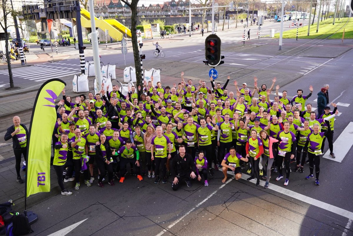 Yes 🎉! Vandaag is het zover: met bijna 200 collega’s lopen we wederom mee met de TBI Business Runs, als onderdeel van de NN Marathon Rotterdam🏃‍♂️🏃‍♀️. Wij wensen iedereen heel veel succes en veel loopplezier! #demooiste #trots