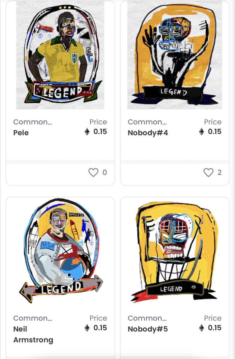 Suryanto_sur234's tweet photo. No roadmap, no utility
Just draw what i likeโฆ
Legend series on โcommon people โ collection @opensea
https://t.co/hr85DYs104
#lebam #manyun #eth #legends https://t.co/kd93jlZbMI