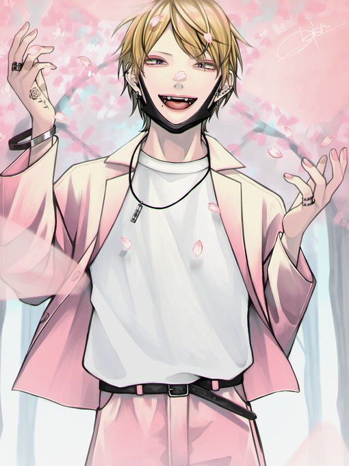 満開 