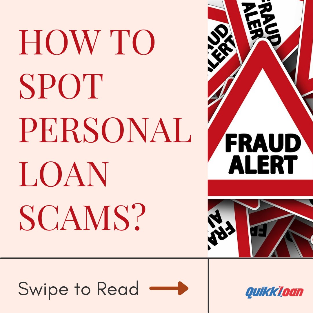 quikkloan's tweet photo. How To Spot Personal Loan Scams

#personalloans #financialscams #financialsafety #financetips #quickloans #instantloans https://t.co/4x8S3EldBL