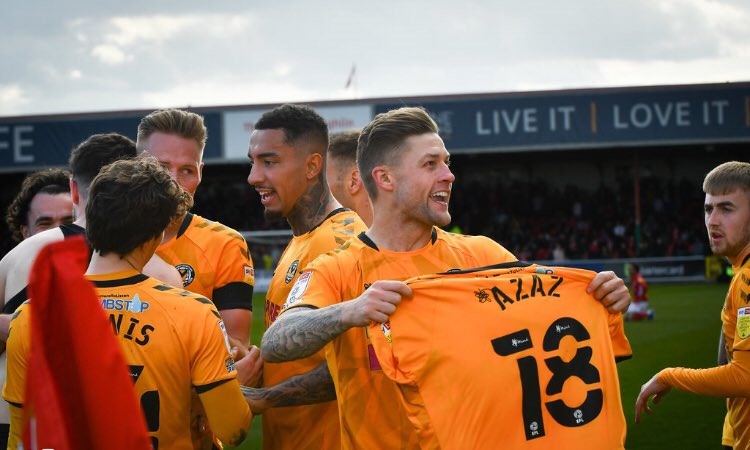 Newport County tweet media