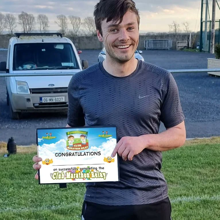 ballyboughalgfc's tweet photo. Fair play to the Men's Senior Team in the Club Marathon Fundraiser yesterday. In order to raise money for the Men's Team the lads completed a Marathon Relay of 42km at the pitch! 

Great craic and a special mention to everyone that sponsored the lads for the event.

#BoughalAbú https://t.co/NKUMMSRhoZ
