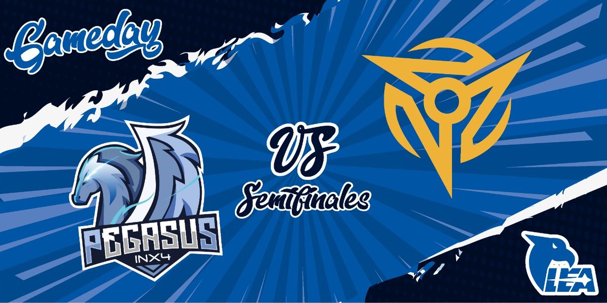 #MatchDay  / #LeagueOfLegends
LEA 3️⃣°Div / Semis 🆚 <a href="/DamaEsports/">DAMA</a> ⚜️
Nuestros potros alados juegan las semis de 3° División de la LEA!!! 💪🏻
Vamos Pegasos 🐎🍀🇬🇷

🏆 <a href="/LEAmateur_/">LEA</a> ⚪⚫
🆚 <a href="/DamaEsports/">DAMA</a> ⚜️
⏰ 18:00
⚔️ Bo3
🎥 Twitch.tv/Abelakusvz
🎙️ <a href="/vico_abel/">AbeL y.</a>
#GoPegasus