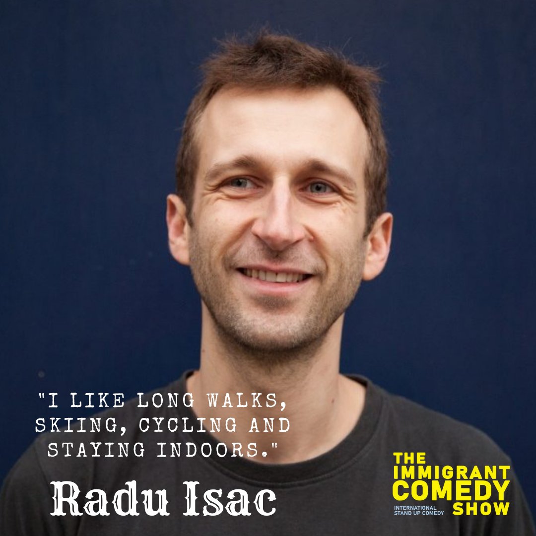 Radu recently opened for Louis CK on his Romanian tour! Don't miss a chance to see him in London! Tickets out now.

#standupcomedy