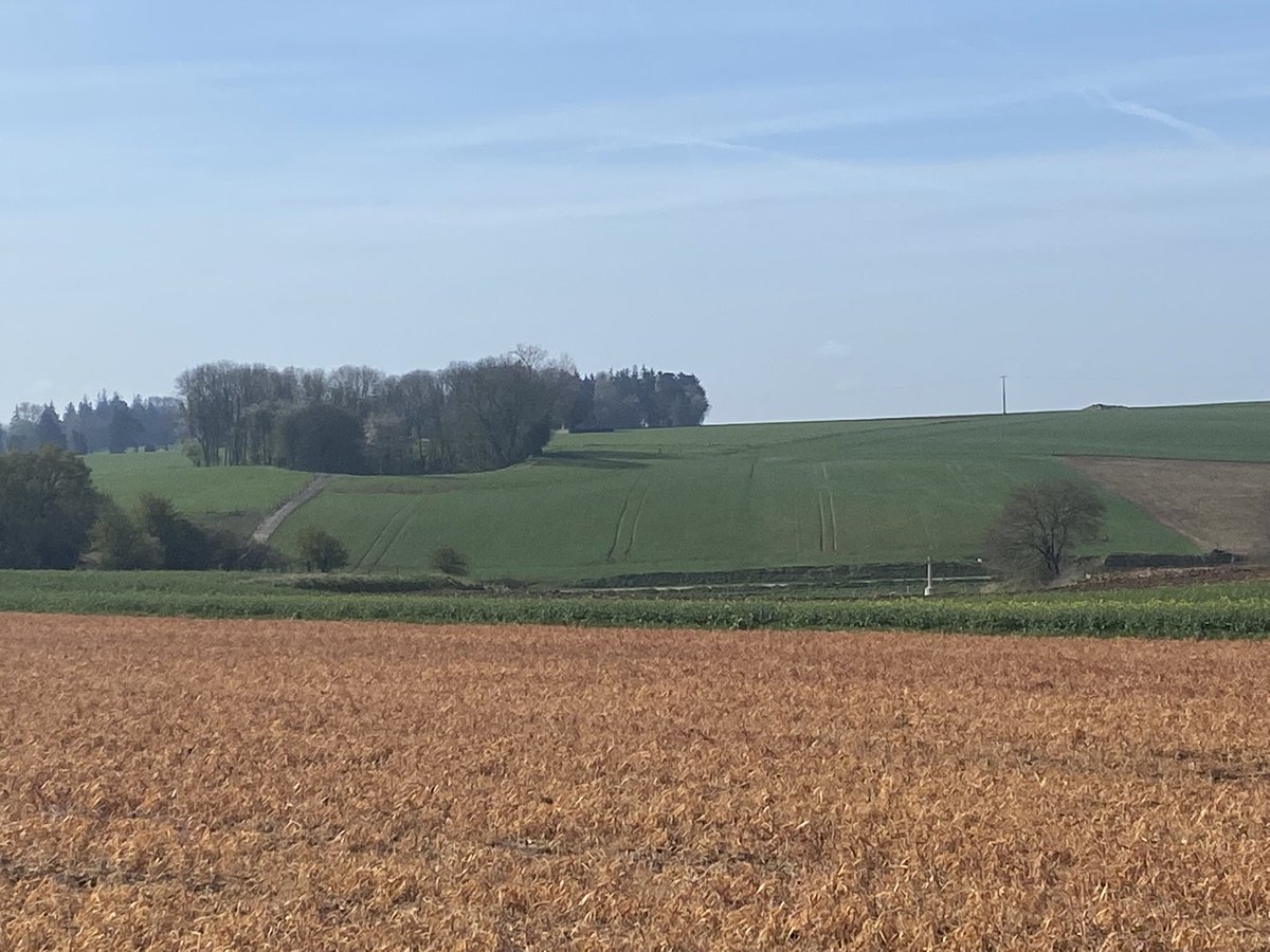 Superb weather for a day on the Somme. <a href="/GreatWarGroup/">The Great War Group</a> <a href="/bb4x4/">Battlefields by 4x4</a>
