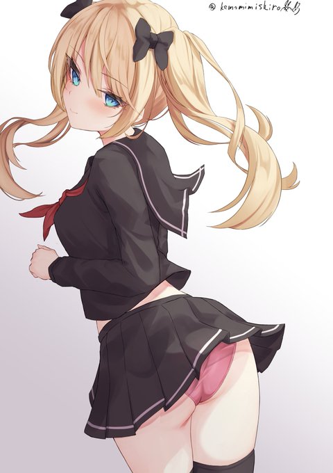 金髪ちゃんパンチラ 