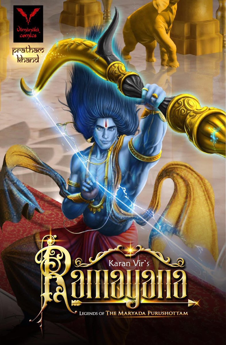 On a special day like #shriramnavmi Pre-Order your“Ramayana”Legends of The Marayada Purushottam Graphic Novel Vol 1 Paperback !!Hurry!Pre-Order now to get it at the best price, preorders only until 22nd April!Click on the link below vimanikacomics.com/ramayana-pre-l…
#happyramnavami2022