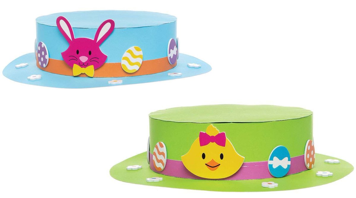 Today we are starting our Easter Bonnet and Hat making workshops. They will run to April 18th, at 11am and 1pm. £5 per person.
If you want to get a head, get a hat, see you soon