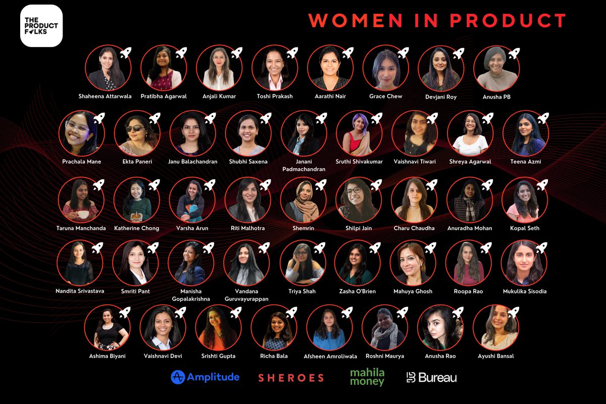 TheProductfolks's tweet photo. 💥 The most awaited day has arrived💥

Super elated to announce that we are here with incredible women from around the world for our first cohort of 'Women In Product' 🎉

WIP team welcomes everyone onboard ✨

The process was rigorous &amp; we can’t keep calm for the days ahead 🚀 https://t.co/a2vAwlndok