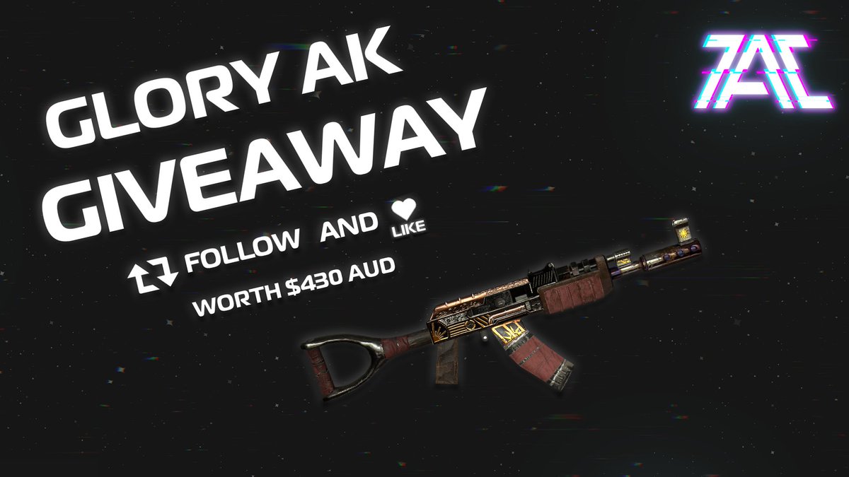 tacularr's tweet image. - &amp;gt; x1 Glory AK Giveaway (Worth $430 AUD)
- &amp;gt; Like, Follow &amp;amp; RT to enter, Winner will be randomly selected on the 20th of April.

Goodluck!