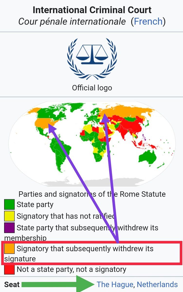 olejonbj's tweet photo. @RealTimers @billmaher  The Hague? US news &amp; talk shows got to stop talking about it. As Russia you withdrew your ICC (International Criminal Court) signature. Hence it is hypocrisy to the max calling for it. US PMCs? Iraq atrocities? Guantanamo? Secret courts? You'd lose 🇺🇦♥️ 👇 https://t.co/ewhsUxfjRp