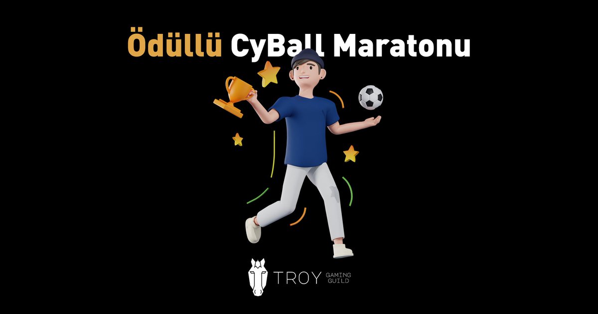 troyguild's tweet photo. Ödüllü #CyBall maratonu 21.00'de Discord'ta👇🏻

https://t.co/WBcs5Pk3Nx

⚽️CyBall’da 10 maç.
⚽️Discord’taki rastgele bir üye, maçı sesli olarak yönetecek.
⚽️Maç kazanılırsa aşağıdaki ödüllerden birini tercih edecek:

✅ #CyBallScholarship
✅ #PegaxyScholarship
✅ #SteamWalletCode https://t.co/b4poEgk0qD