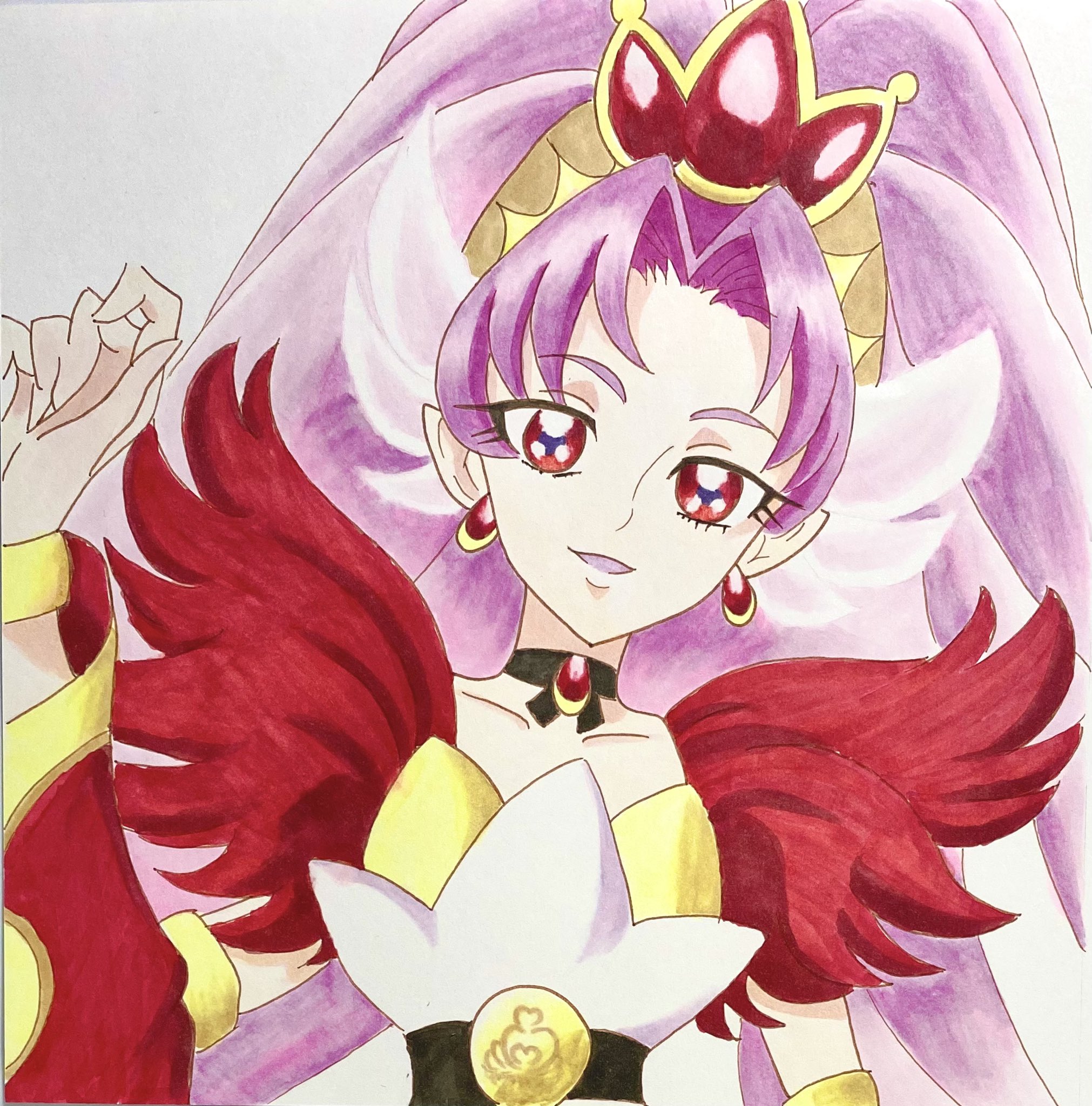 十くん つなし Rt Aym Symh 真紅の炎のプリンセス プリキュア Pricure Go プリンセスプリキュア Goプリ プリキュアート プリキュア好きさんと繋がりたい 絵描きさんと繋がりたい T Co Uxf6siopc9 Twitter