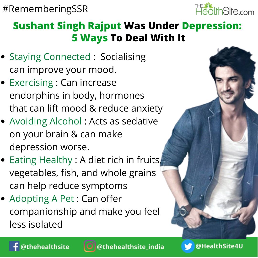 Love_Charlie7's tweet photo. . @HealthSite4U 
You have called @itsSSR as 
depre$$ed and has given 5 ways to deal with it.

Now i will prove all your 5 points that how Healthy and Fit SSR was.

And You will have to take down your #FakeArticle on SSR or will face Defamation suit.

Read below the whole Thread. https://t.co/ZPjJ68csYN