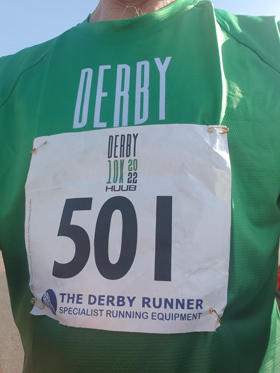 MarkCaister's tweet photo. Perfect morning for it #derby10k https://t.co/ib4LcmuOR7