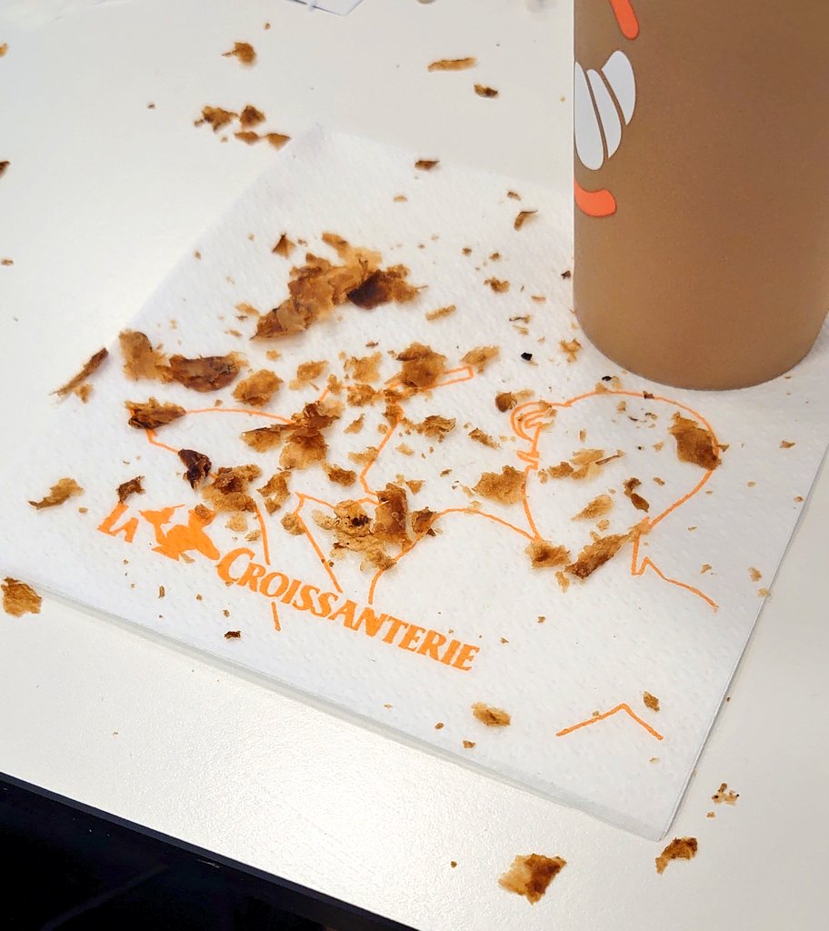 No one wants to see the "very low" warning flash up - but happy to have got to our next charger with 2% to spare. And amazing flaky croissants to make up for the code red #rangeanxiety #ipace #EVroadtrip #itshardtobeveganinfrance