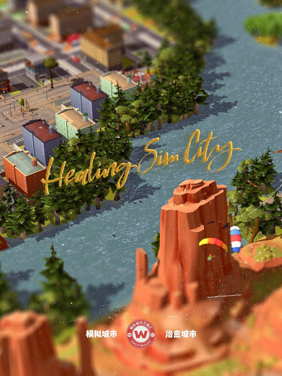 SimCity_WGH's tweet photo. Healing City! My heart was melted by SimCity, I really like the layout and color scheme of this city, but unfortunately I can't keep it forever. #SimCityBuildIt #tracktwenty #simcity #sims4 #simtropolis #citiesskylines #hospita #houston #sims #apartment #ocean #simcitybuildit https://t.co/e3qyuFZKZC