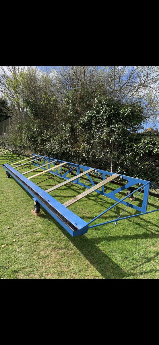 weymouthcricket's tweet photo. Another successful Saturday by our amazing volunteers! Covers completely refurbished, second sight screen painted and groundsmans huts painted.  Few more sessions needed to tidy everything up but a great start. Role on the season! 

#Seasiders ⛵️ https://t.co/Nu77mFuKxa