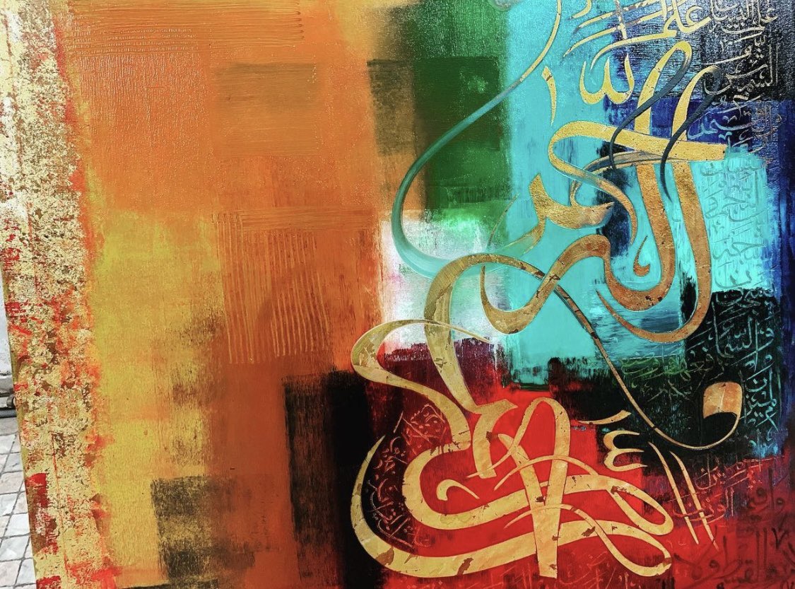 rezzalyshah's tweet photo. Looking Forward to the Fabulous Art Exhibition by Shela Tiwana at Nairang Galleries in Lahore, Chief Guest Mr Nayyar Ali Dada. Today, 10th April , 6 30pm #Lahore #Art #LahoreDiaries #Exhibition #Colours #Calligraphy #ShelaTiwana #RezzPR https://t.co/xESnNopLkE