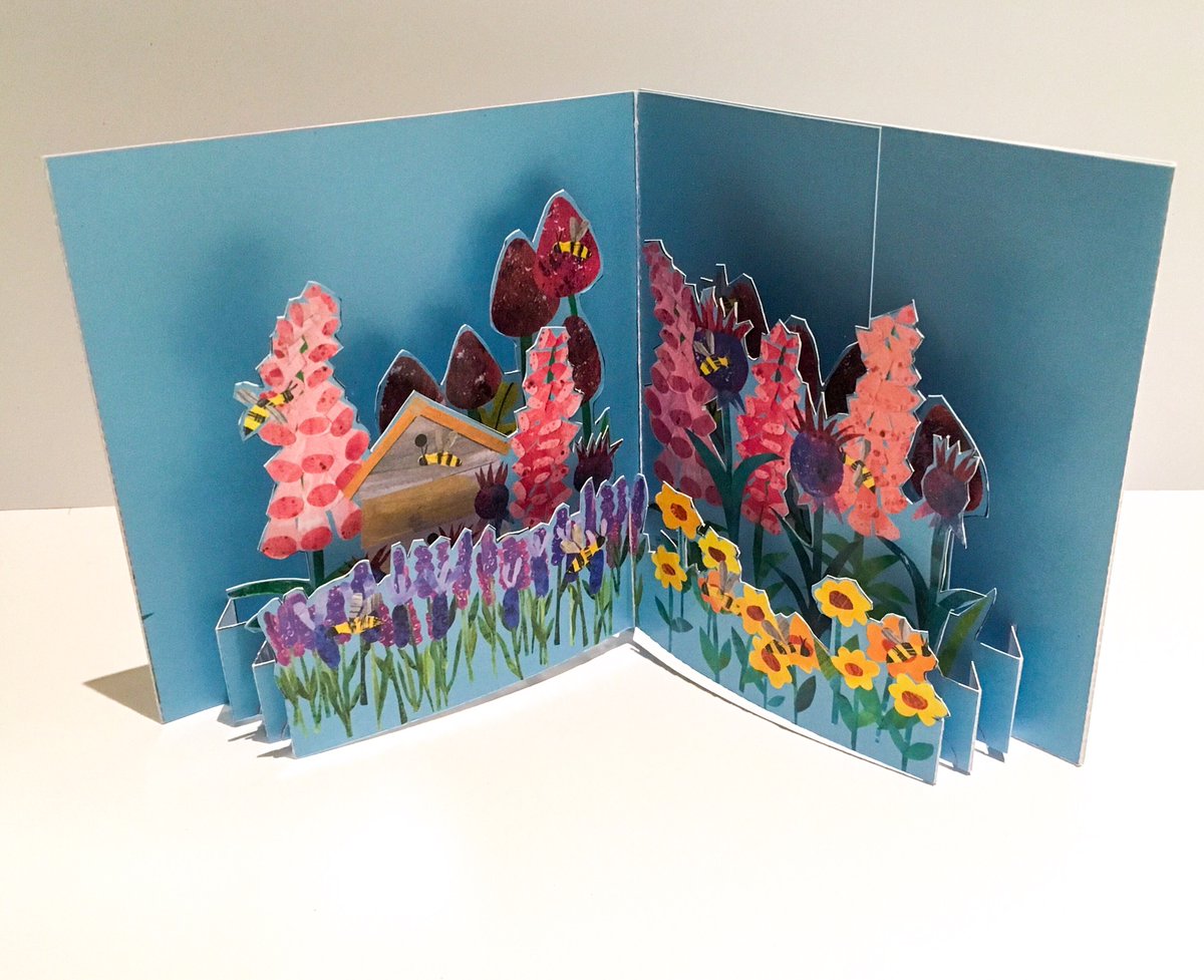 hannahkokoschka's tweet photo. #ukgiftam #ukgifthour @UKGiftHourPower @UKGiftHour #garden themed #popupcards #greetingscards great for #easyer and up and coming months (blank for any occasion) and can be framed and kept #sustainability https://t.co/YibpP6Ksrs #prrequest https://t.co/FjMBRMprkf