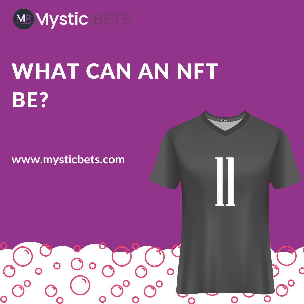 MysticbetsPromo's tweet photo. #Non-fungible #tokens can digitally represent any asset, including online-only assets like #digital artwork and real assets such as real estate, in-game items like avatars, digital and non-digital collectables, domain names, and event tickets.

Visit us: https://t.co/ji1eridc2v https://t.co/d8sQPAuvSt