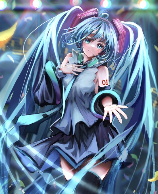 ミクの 高画質 のtwitterイラスト検索結果