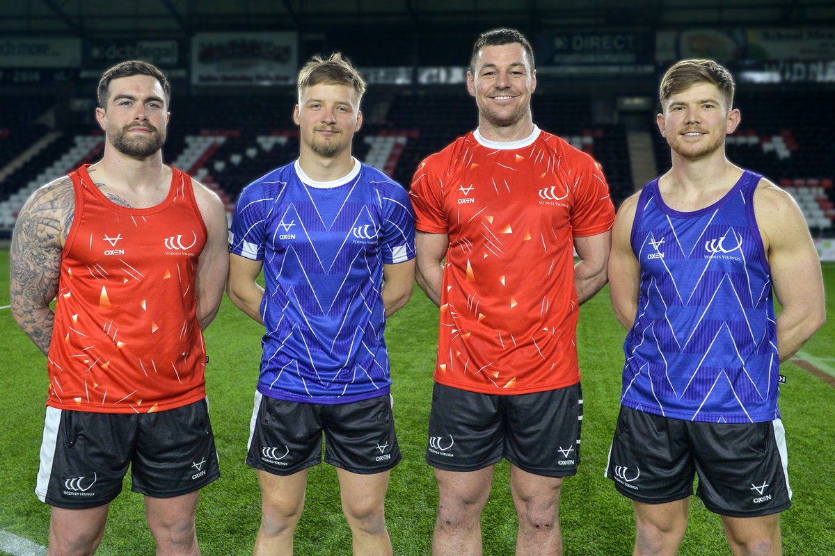 🔴 RED OR BLUE? 🔵

We are excited to announce the launch of our special edition red and blue shirts ahead of the Merseyside Derby between Liverpool and Everton on Sunday 24 April, the same day as our home game with Batley Bulldogs.

👉 widnesvikings.co.uk/vikings-launch…

📸<a href="/rlpix/">RLPIX</a> 

#COYV🏁