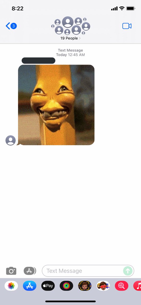 y’all get the “girls in your area looking for a sexy night” spam texts, i get banana man