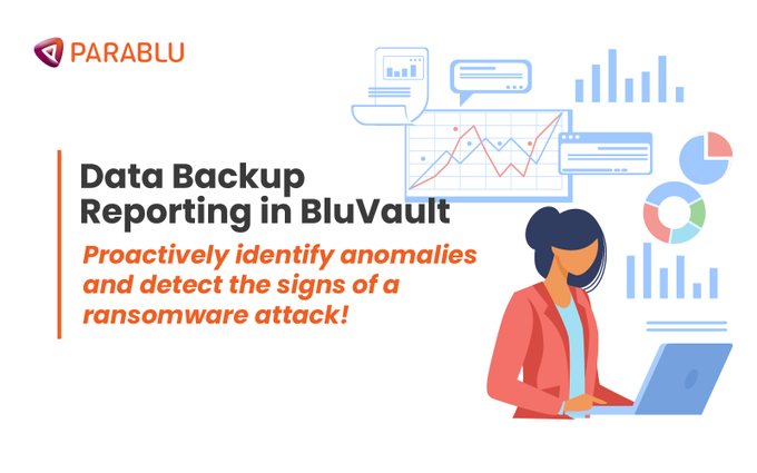 ParabluInc's tweet photo. Learn how #BluVault provides detailed reports of all backup activities with the goal of helping you avert #dataloss! Read the blog - https://t.co/zKa4ix8WPc 

#BackupReporting https://t.co/L464e27wYy