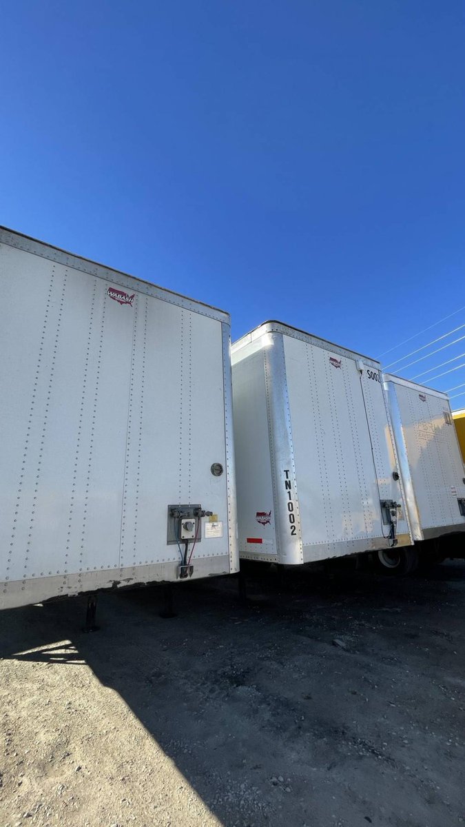 TTTExchange's tweet photo. 2019 Wabash 53' disc brakes, air ride, swing
door $75,750 https://t.co/hwjsLqmE2m
Register Here and join our community of buyers and
sellers
https://t.co/PFHWQQhjmr
#dryvans #trailers #Wabash #Wabashdryvans
#usedtrailers #truckingindustry #agriculturalequipment
#owneroperators https://t.co/aKkRno0YIa